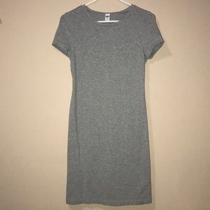 $15 Old Navy Grey T-Shirt Dress